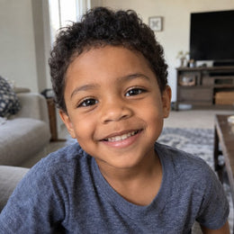 Photo d'origine de l'enfant (exemple)
