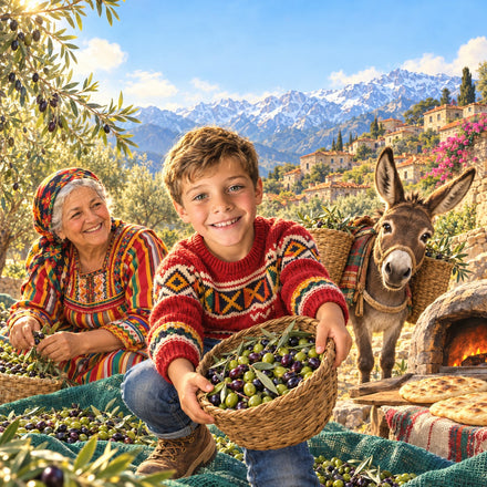 Couverture du livre : Le village en Kabylie