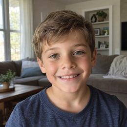 Original photo of the child (example)