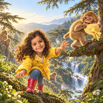 Couverture du livre : Le singe magot