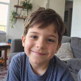 Photo d'origine de l'enfant (exemple)
