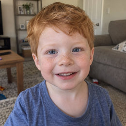 Photo d'origine de l'enfant (exemple)