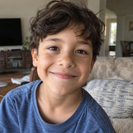Photo d'origine de l'enfant (exemple)