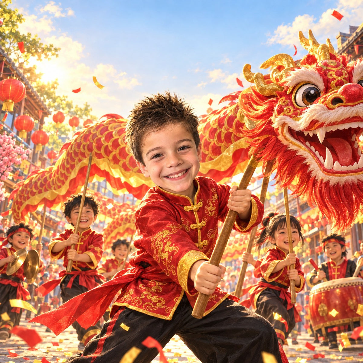 Couverture du livre : La danse du dragon