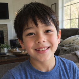 Original photo of the child (example)