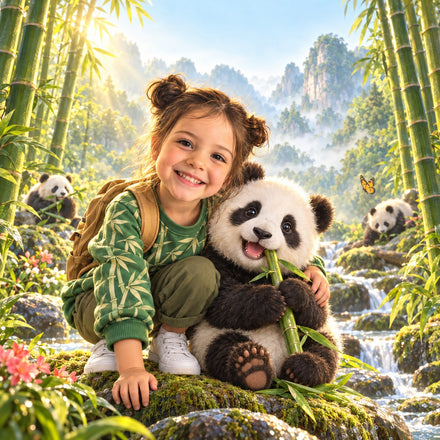 Couverture du livre : Le bébé panda