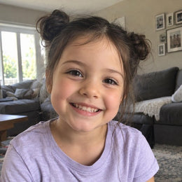 Original photo of the child (example)