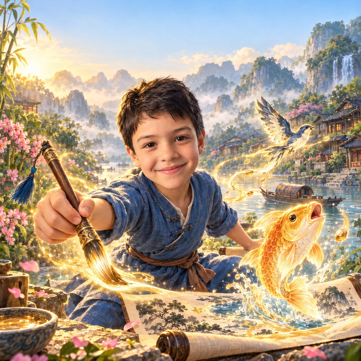 Copertina del libro: Il pennello magico