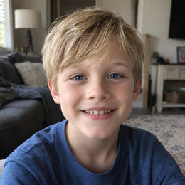 Photo d'origine de l'enfant (exemple)