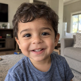 Photo d'origine de l'enfant (exemple)