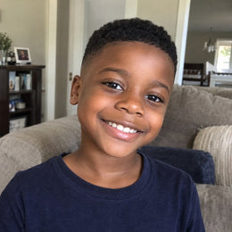 Original photo of the child (example)