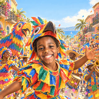 Couverture du livre : Masques et musique à Jacmel