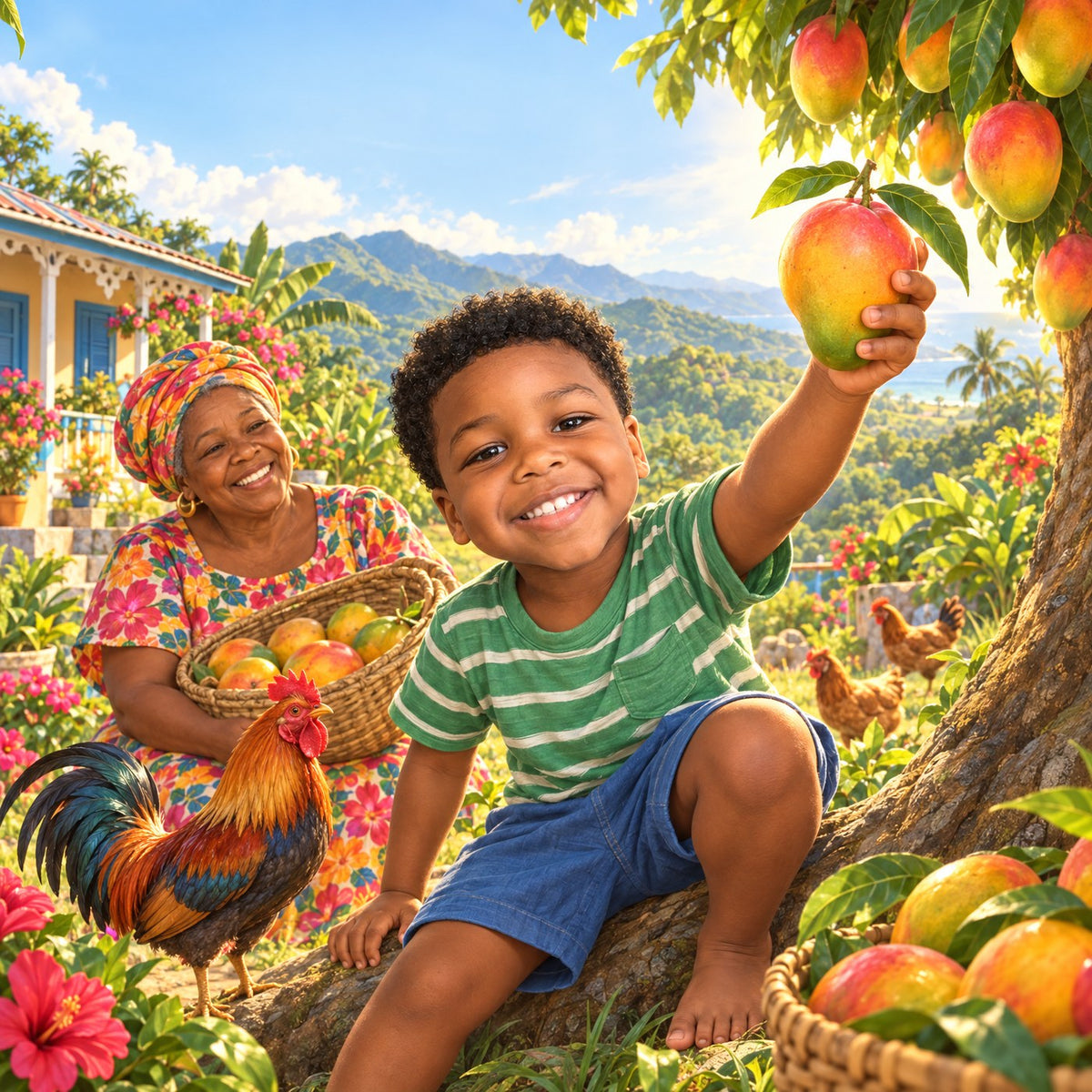 Portada del libro: El árbol de mango de Grann