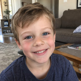 Photo d'origine de l'enfant (exemple)