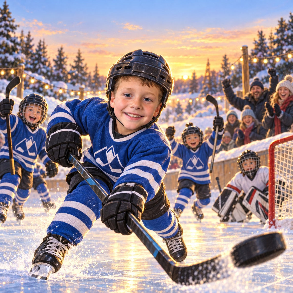 Copertina del libro: La mia prima partita di hockey