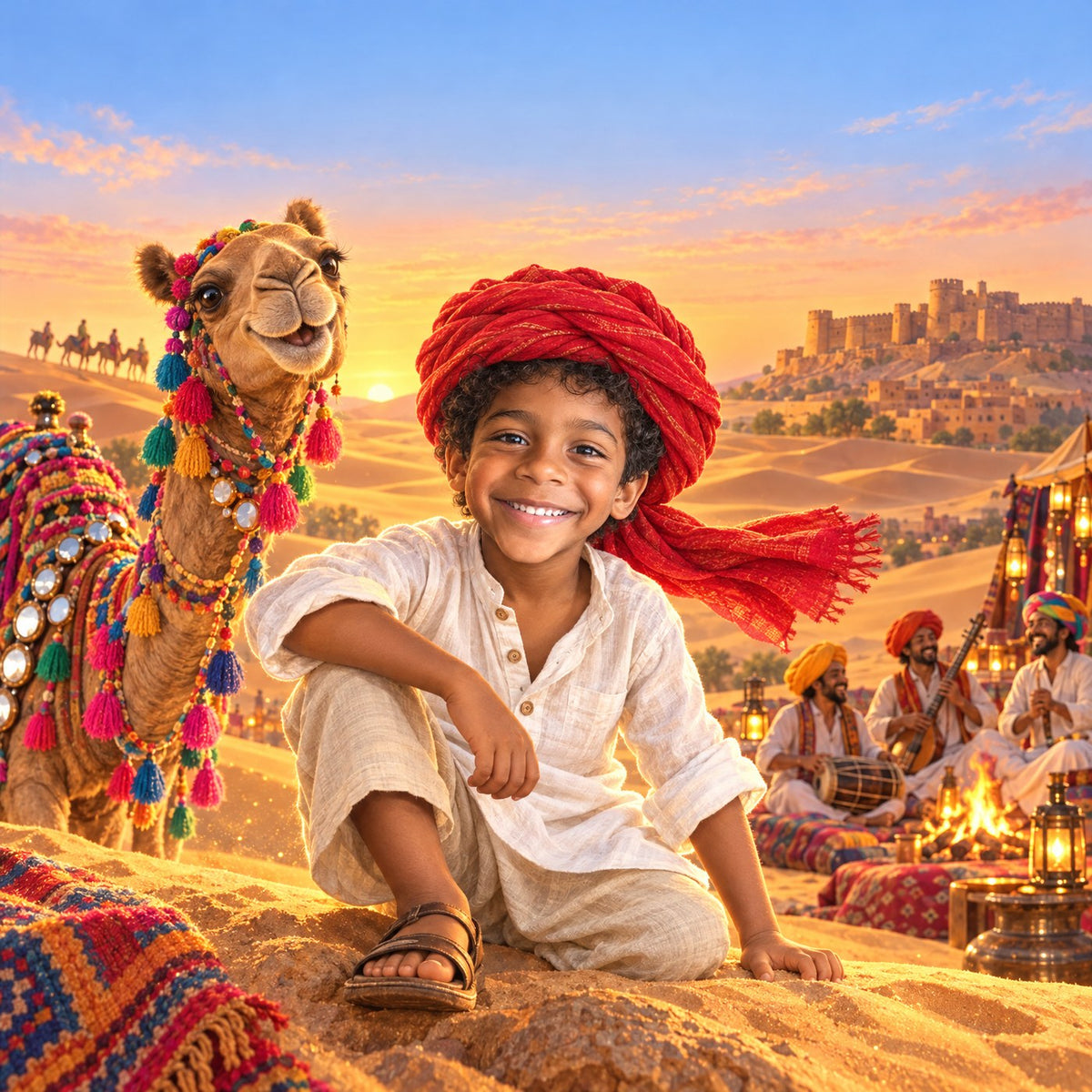Couverture du livre : Le désert du Thar