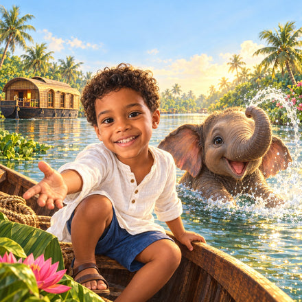 Couverture du livre : L'éléphant du Kerala