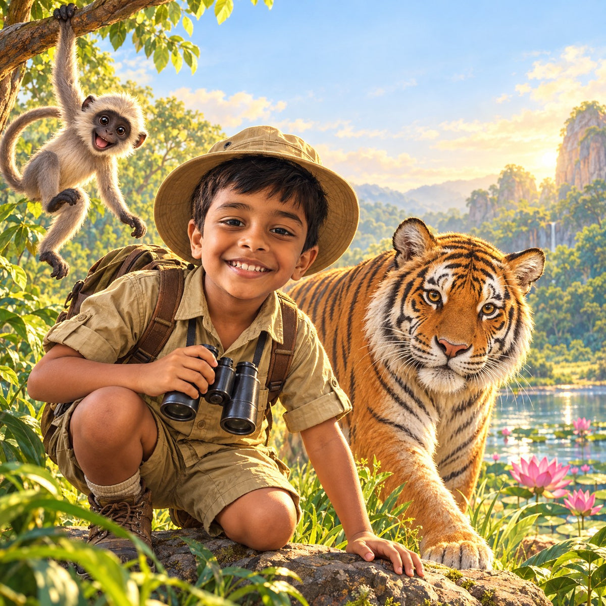 Portada del libro: El tigre de Bengala
