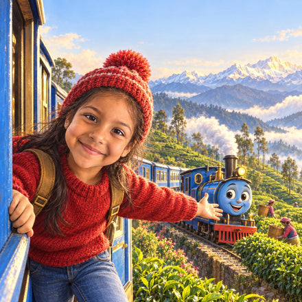 Couverture du livre : Le petit train des montagnes