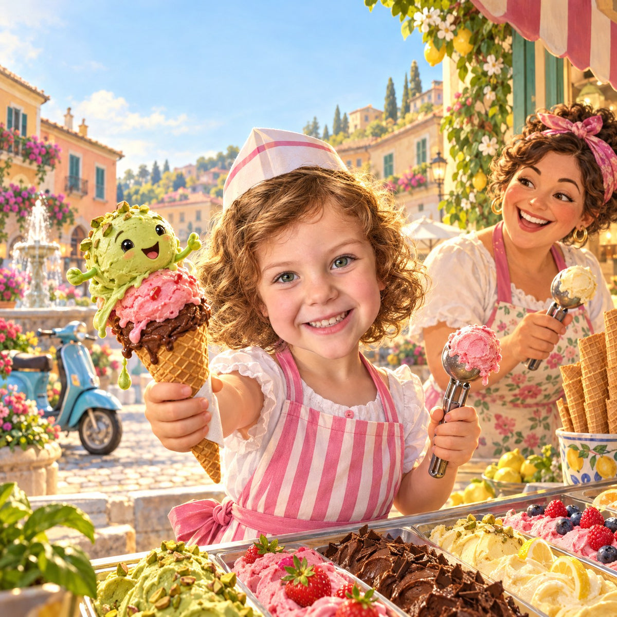 Book cover: The Gelato Shop