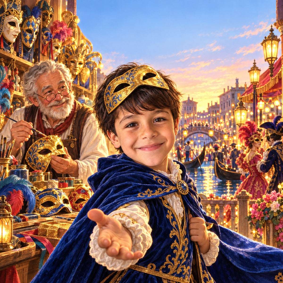 Couverture du livre : Le masque de Venise
