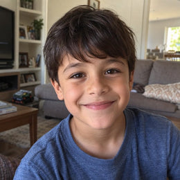 Photo d'origine de l'enfant (exemple)