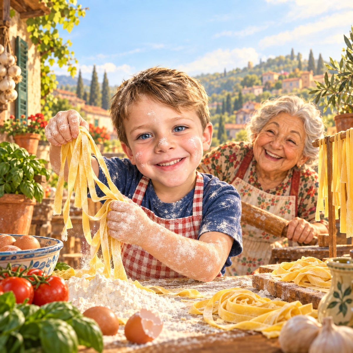 Couverture du livre : Les pâtes de Nonna