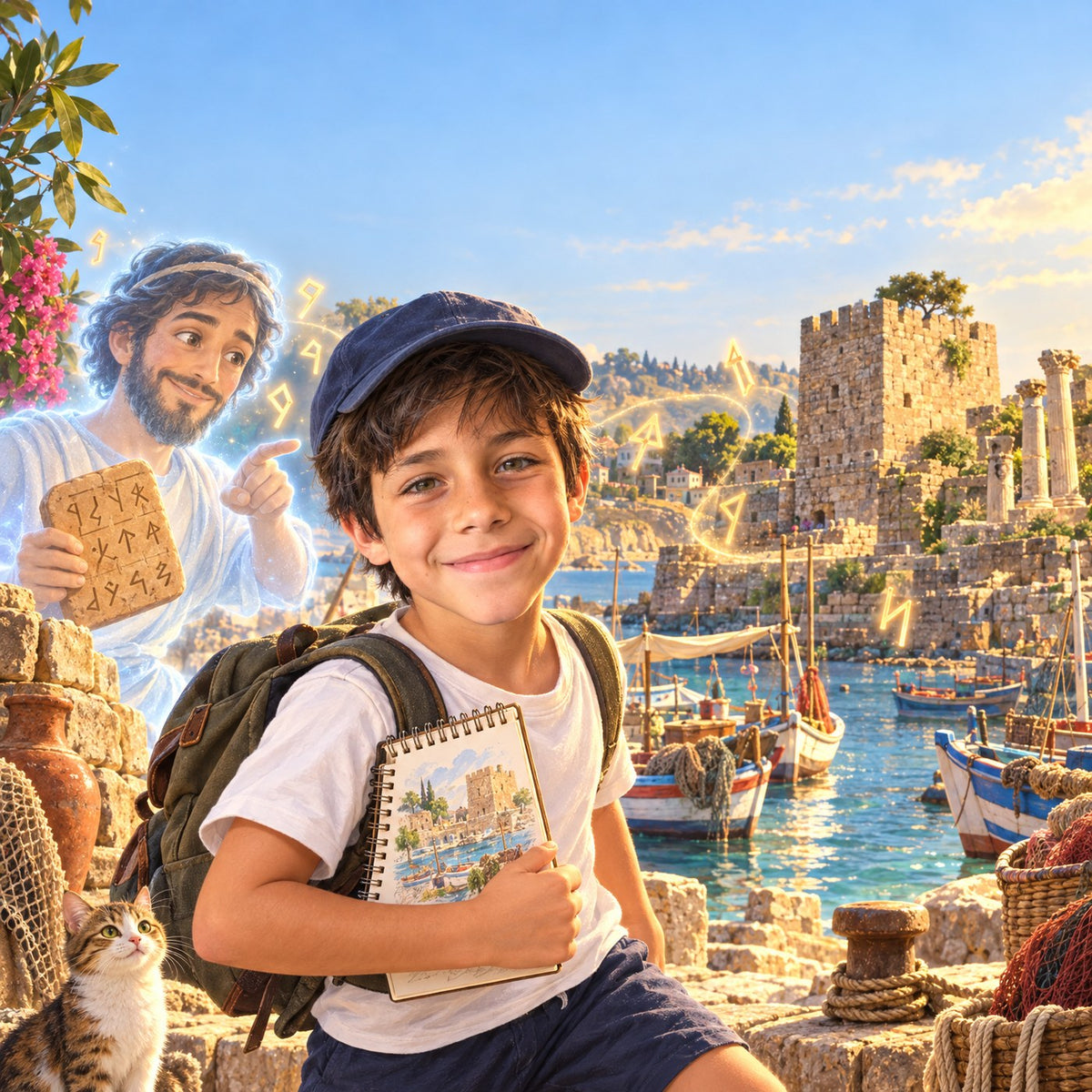 Couverture du livre : Le vieux port de Byblos