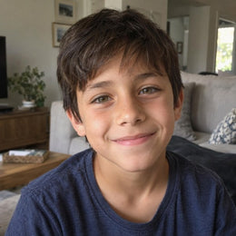 Photo d'origine de l'enfant (exemple)
