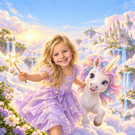 Couverture du livre : La licorne des nuages