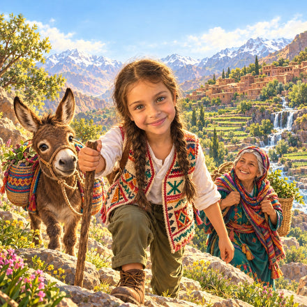 Couverture du livre : Les montagnes de l'Atlas