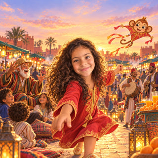 Couverture du livre : Lanternes et conteurs à Marrakech