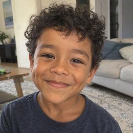 Photo d'origine de l'enfant (exemple)
