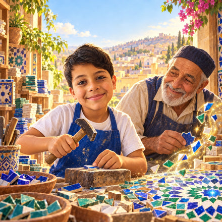 Couverture du livre : Les mosaïques