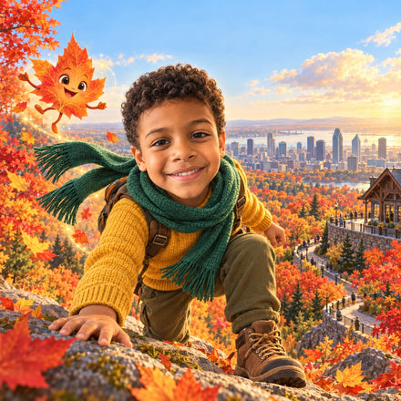 Couverture du livre : Les couleurs du mont Royal