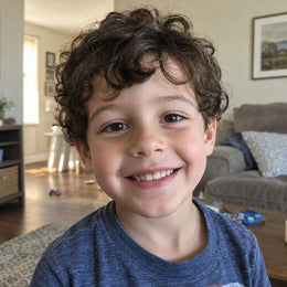 Photo d'origine de l'enfant (exemple)