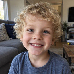 Original photo of the child (example)
