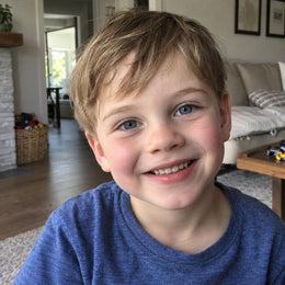 Original photo of the child (example)