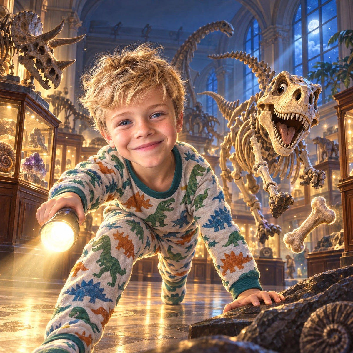 Couverture du livre : Les dinosaures du musée