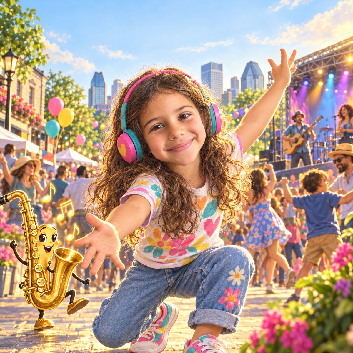 Book cover: The Music Festival