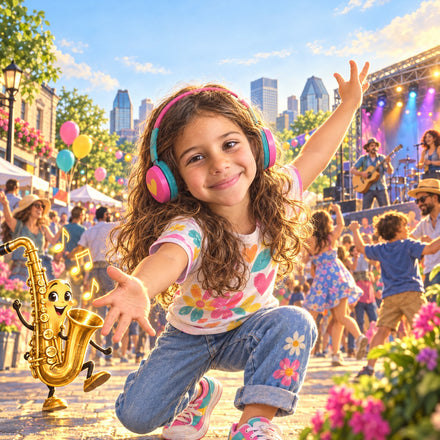 Couverture du livre : Le festival de musique