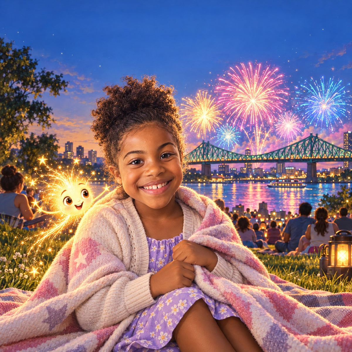 Book cover: The Fireworks