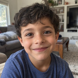 Photo d'origine de l'enfant (exemple)