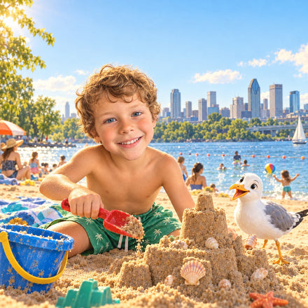 Couverture du livre : La plage de l'île