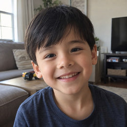 Foto original del niño (ejemplo)