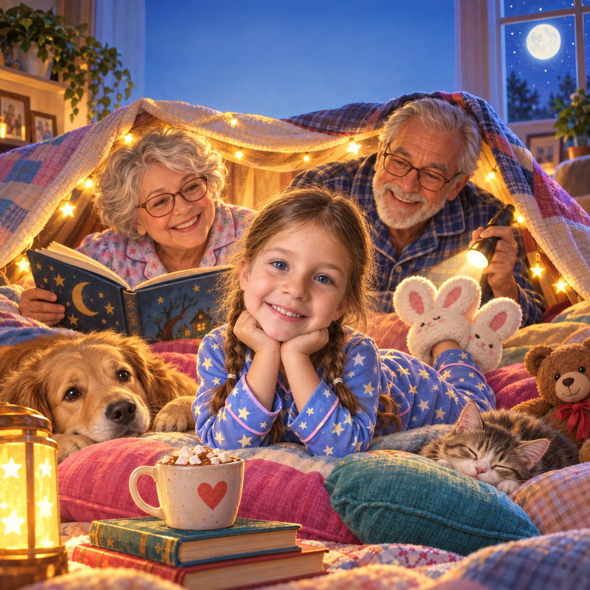 Copertina del libro: Una notte dalla nonna