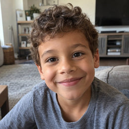 Photo d'origine de l'enfant (exemple)