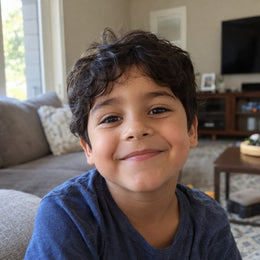 Original photo of the child (example)