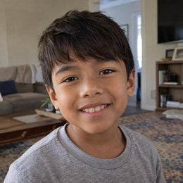 Photo d'origine de l'enfant (exemple)