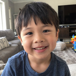 Original photo of the child (example)